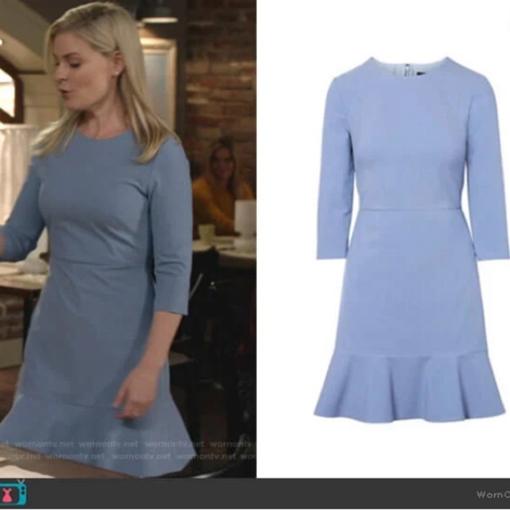Banana Republic Blue Mini Dress